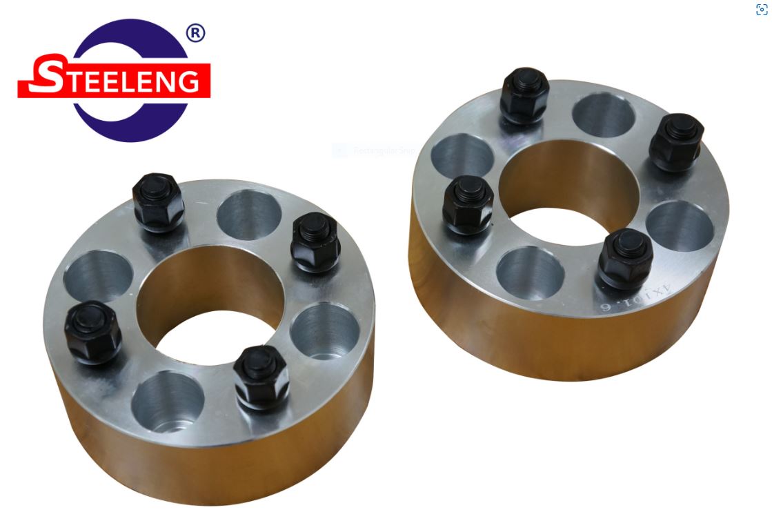 2" EZGO, Club Car, Yamaha Golf Cart 4X4 Aluminum Wheel Spacers (Set of