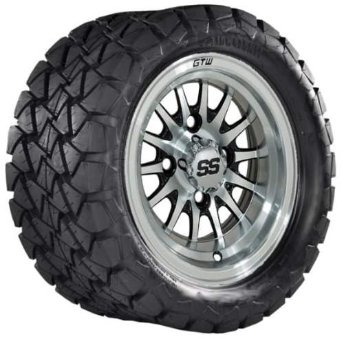 60 10" GTW Medusa Wheels & 22" Timberwolf Mud Tires (Set of 4)"