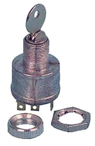 EZGO Key Switch with Factory Lights - 4 Terminal Ignition Switch