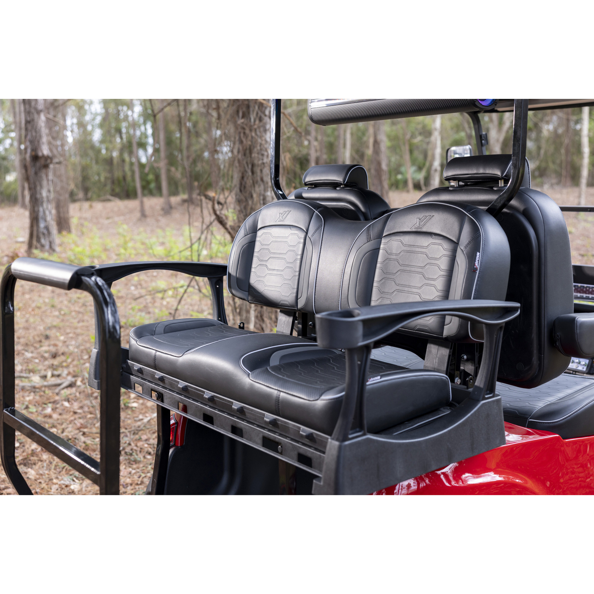 MadJax Genesis 250/300 Commander Rear Seat Cushions | Black
